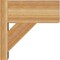 Ekena Millwork Traditional Block Rough Sawn Outlooker, Western Red Cedar, 8"W x 16"D x 16"H OUT08X16X16TRA05RWR - alternate 3